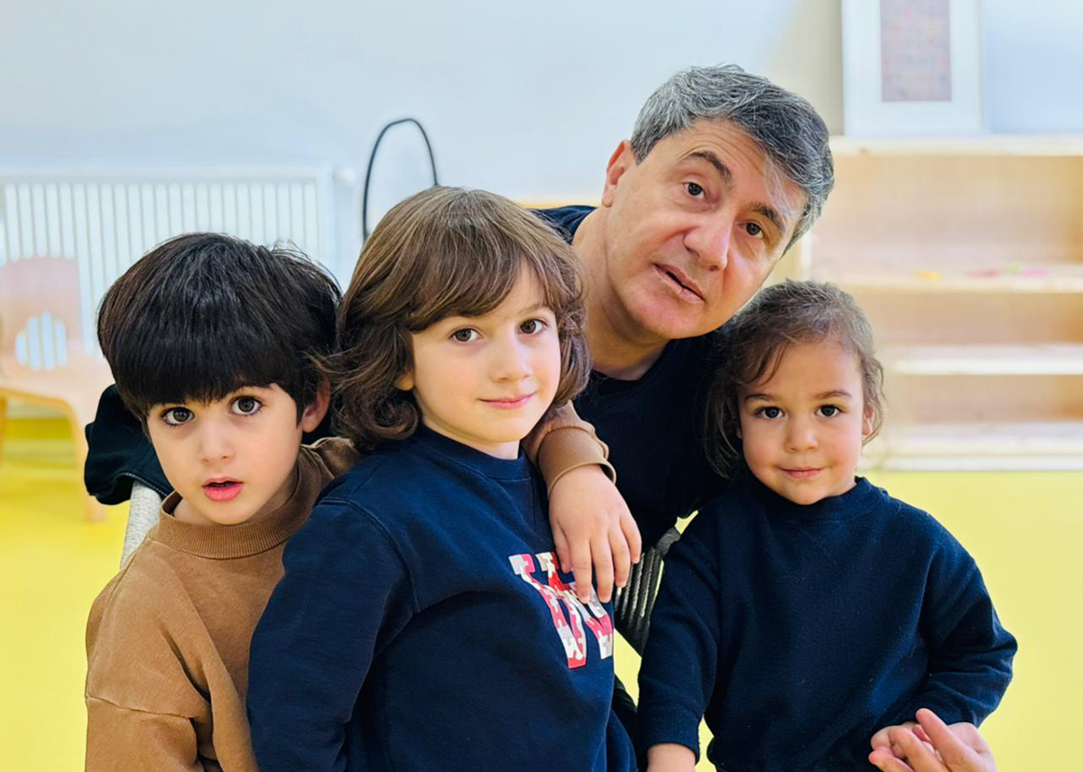 დათო ტურაშვილის სტუმრობა „მონტესორი უნივერსში“